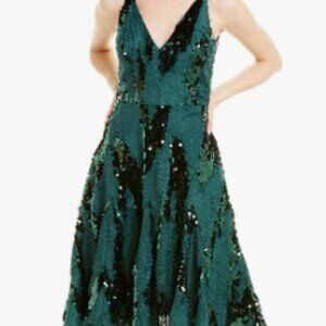 Dress the Population Pine Sophie Sleeveless Fit & Flare Sequin Short Party Dress